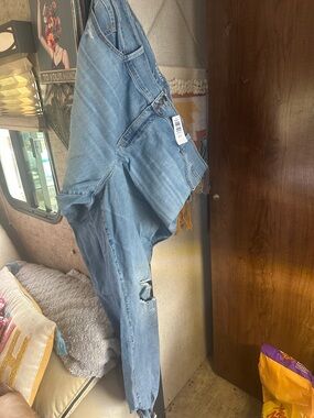 torrid Light Blue Distressed Skinny Jeans